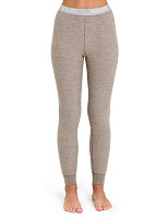 Термолеггинсы для девочек - подростков серии "-60°C" Бежевый