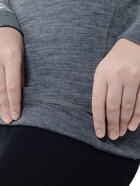 Термофутболка для мальчиков - подростков серии SOFT TEENS, цвет cерый с рисунком, фото 4