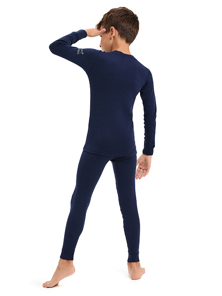 SOFT Комплект термобелья для мальчиков, цвет синий, фото 2