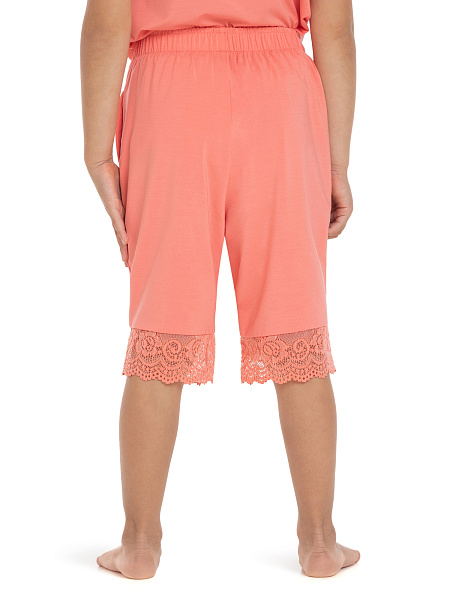 Шорты Bamboo для девочки-подростка, цвет коралловый, фото 4