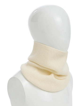 Снуд из шерсти, цвет белый, фото 1