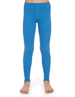 Термолеггинсы детские для девочек серии SOFT. Знак Woolmark Голубой