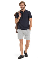 Шорты Cotton ORGANOMICA мужские укороченные Светло-серый