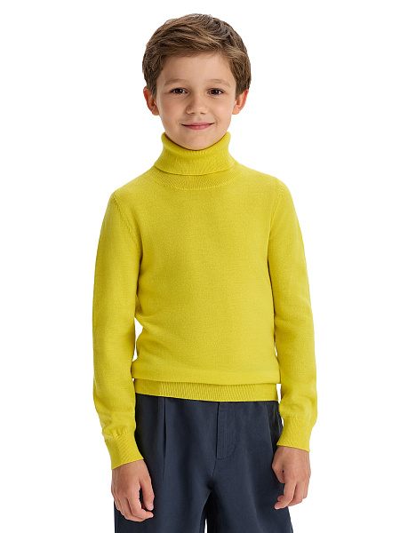 Свитер Cash Touch детский для мальчиков, цвет желтый, фото 1