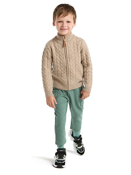 Кофта на молнии Super Fine Merino Wool, фото 5