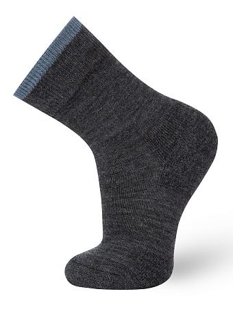 Термоноски детские серии Thermo-Heat, цвет темно-серый меланж, фото 1