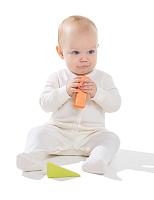 Комбинезон детский серии SOFT Woolmark Молочный