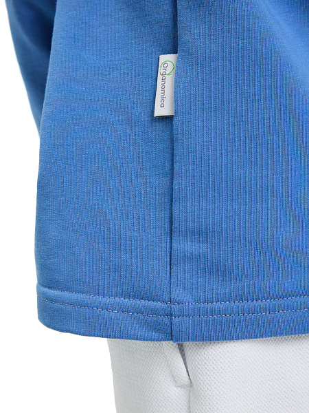 Лонгслив ORGANOMICA Cotton, цвет джинс, фото 4