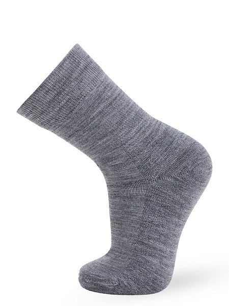 Термоноски детские шерстяные серии SOFT MERINO WOOL, цвет серый, фото 1