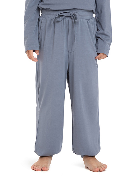 Брюки серии Bamboo для мальчика-подростка, цвет серый, фото 2