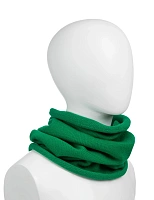 Теплый снуд из шерсти мериносов для мальчиков Зеленый