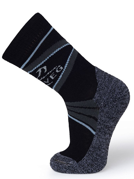 Детские носки для коньков серии ICE SKATING, цвет черный, фото 1