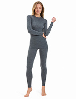 SOFT Комплект термобелья женский Серый меланж