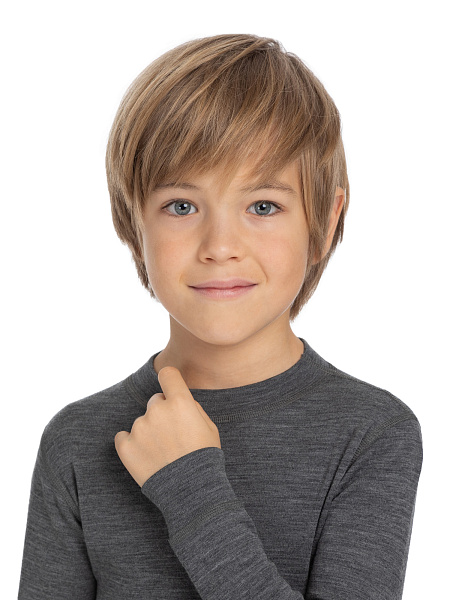 Термофутболка детская для мальчиков серии SOFT. Знак Woolmark, фото 4