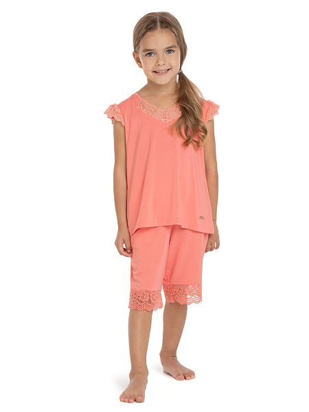 Топ серии Bamboo для девочки-подростка, цвет коралловый, фото 2