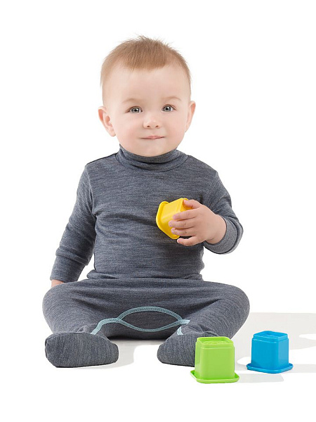 Термоводолазка детская серии SOFT CITY STYLE, цвет серый, фото 1