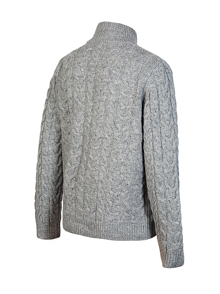 Кофта на молнии Super Fine Merino Wool для мальчиков, фото 3
