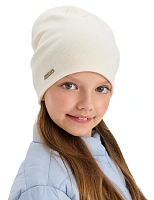 Шапка из 100% шерсти мериносов Белый