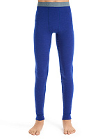 Термобелье кальсоны для мальчиков-подростков серии SOFT. Знак Woolmark Синий