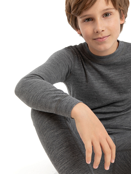 Термофутболка для мальчиков - подростков серии SOFT TEENS, цвет серый, фото 2