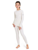 SOFT Комплект термобелья для девочек-подростков Молочный