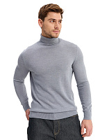 Cash Touch Водолазка мужская Светло-серый меланж