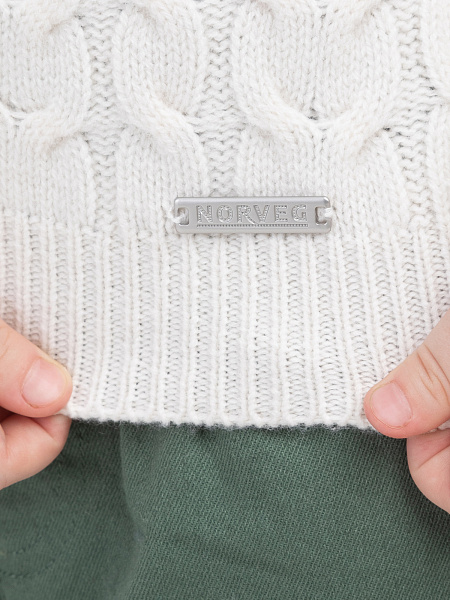 Кофта на молнии Super Fine Merino Wool, фото 6