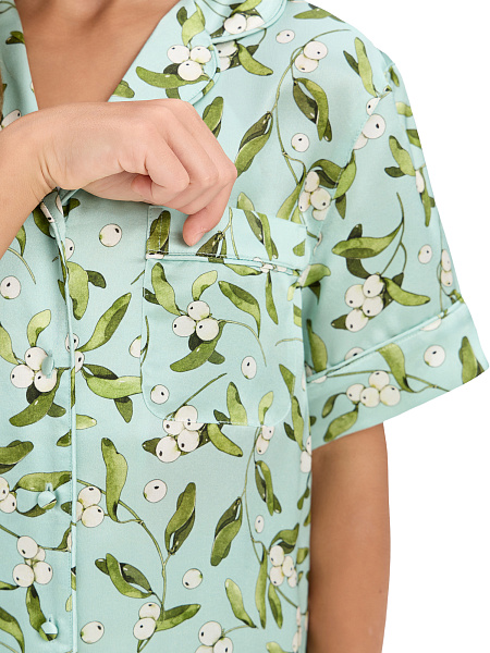 Комплект для девочки SILK (жакет+шорты), цвет принт светлый toile de jouy, цвет принт ягоды, фото 5