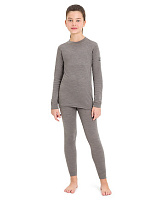 SOFT Комплект термобелья для девочек-подростков Серо-бежевый