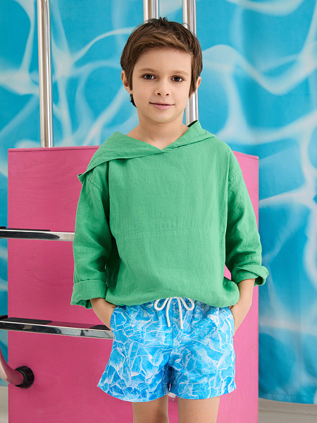 Шорты Swimwear для мальчика, цвет голубой, фото 6