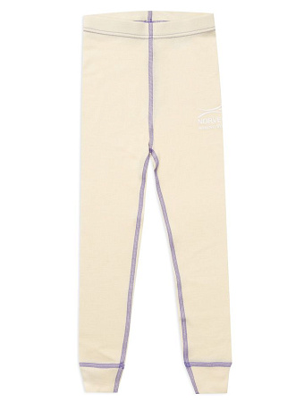 Термолеггинсы детские для девочек серии SOFT, цвет молочный, фото 1