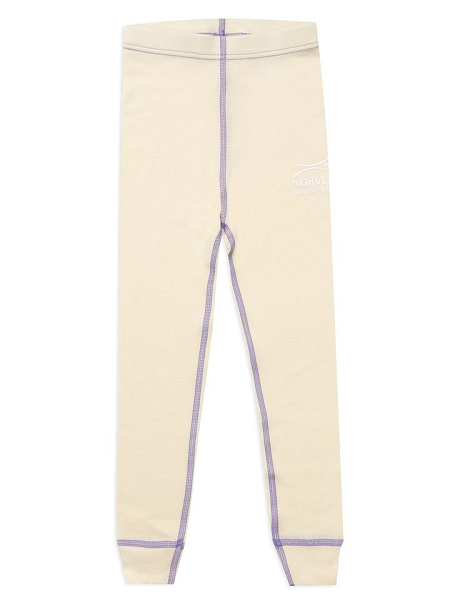 Термолеггинсы детские для девочек серии SOFT, цвет молочный, фото 1