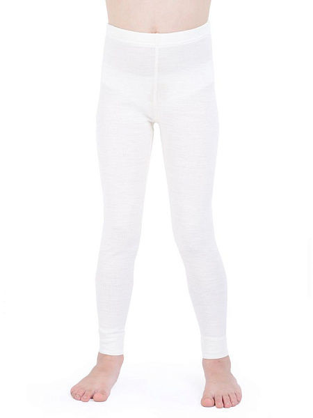 Термолеггинсы детские для девочек серии SOFT, цвет молочный, фото 1