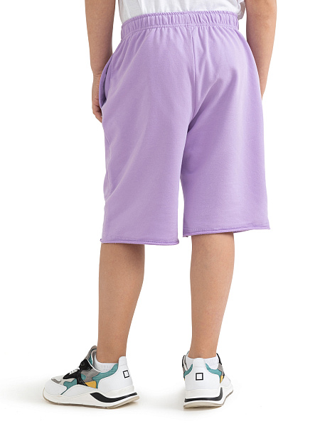 Шорты детские для мальчика Cotton, цвет лаванда, фото 5