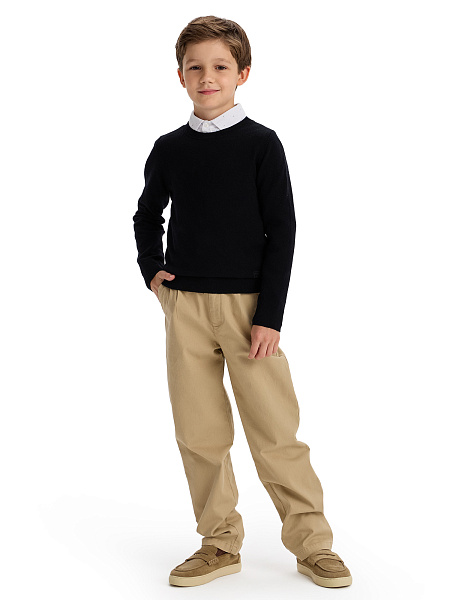 Джемпер CashTouch детский для мальчиков, цвет черный, фото 5