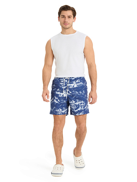 Шорты плавательные, цвет синий мулине, фото 1