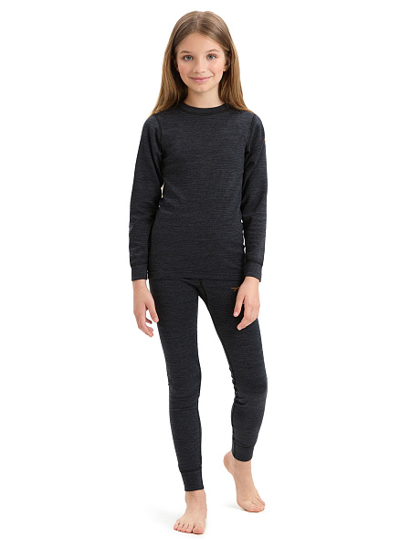 Термофутболка для девочек - подростков серии ACTIVE KIDS, цвет антрацит, фото 5