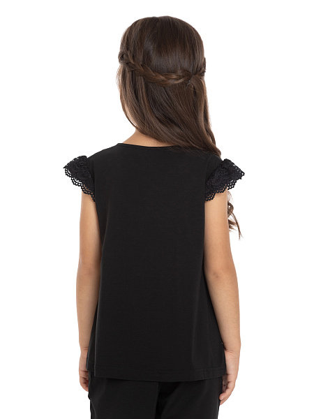 Топ серии Bamboo для девочки-подростка, цвет черный, фото 4