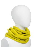 Теплый снуд из шерсти мериносов Лайм