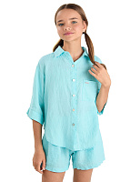 Рубашка для девочек-подростков серии LINEN Тиффани