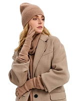 Перчатки сенсорные Бежевый меланж