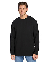 Лонгслив мужской ORGANOMICA Cotton Черный