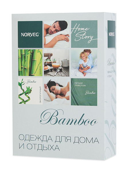Футболка серии Bamboo для мальчика-подростка, цвет лаванда, фото 5