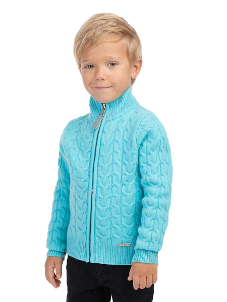 Кофта на молнии Super Fine Merino Wool, фото 3