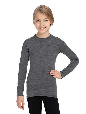 Термофутболка детская для девочек серии SOFT. Знак Woolmark, фото 1