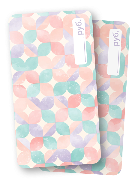 Электронный подарочный сертификат, цвет розовый, фото 1