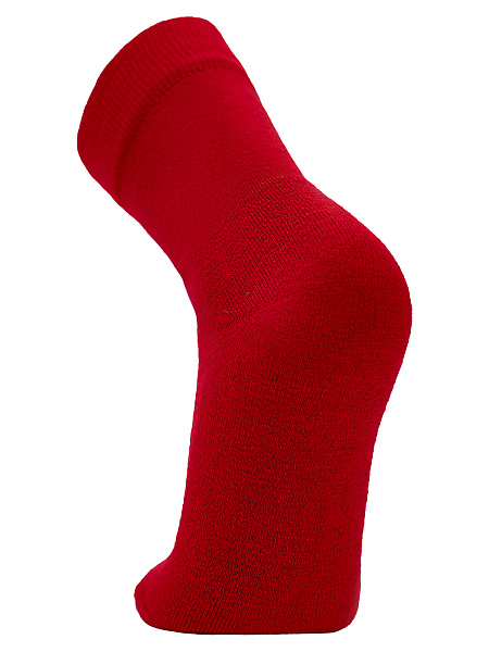 Термоноски детские шерстяные серии SOFT MERINO WOOL, цвет красный, фото 3