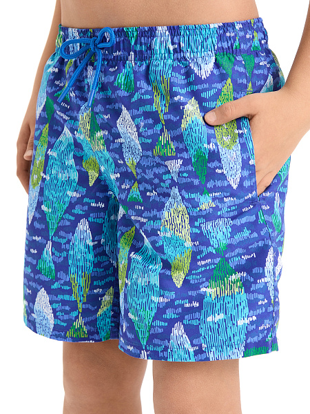 Шорты Swimwear для мальчика-подростка, цвет синий мулине, фото 3