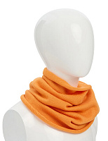 Теплый снуд из шерсти мериносов Оранжевый