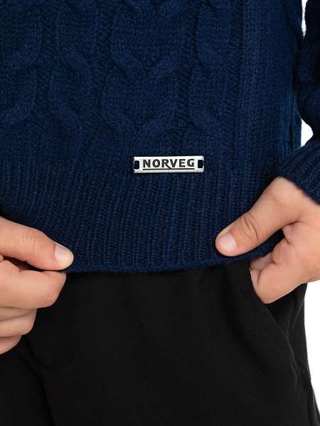 Кофта на молнии Super Fine Merino Wool, фото 3